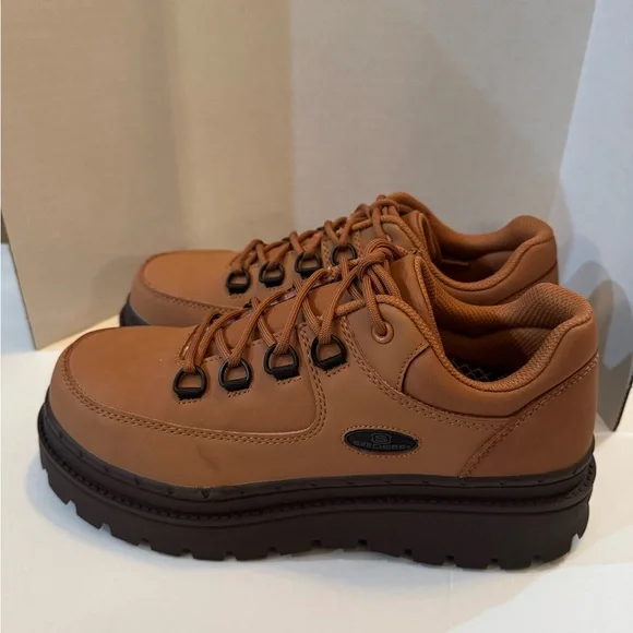 Skechers Women's Jammers Sr - Tepin Comp Toe Chestnut - Picture 7 of 14